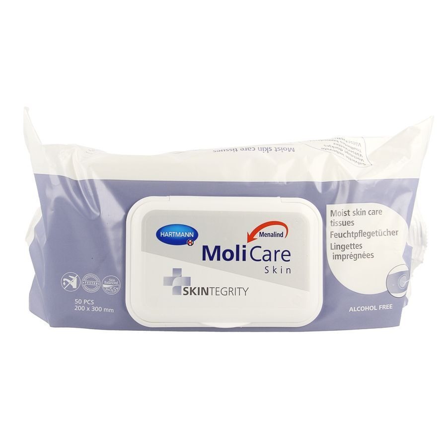 Molicare Skin Serv.impregnées 50 P/s