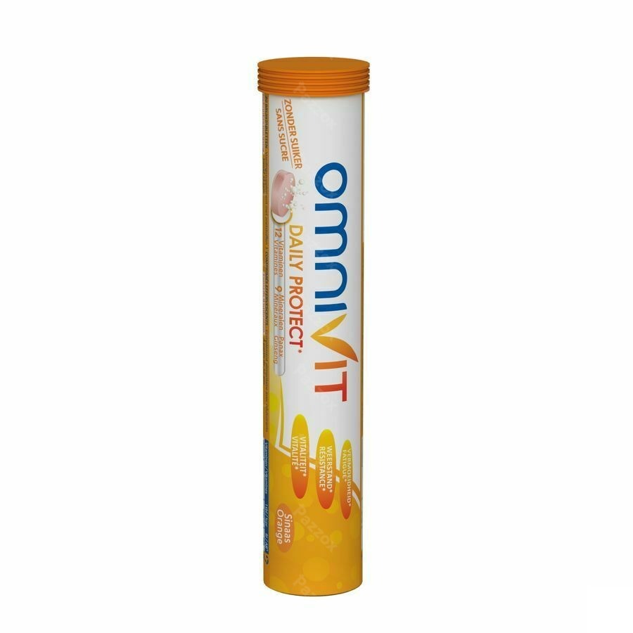 Omnivit Daily Protect Adult 20 Comprimés Effervescent
