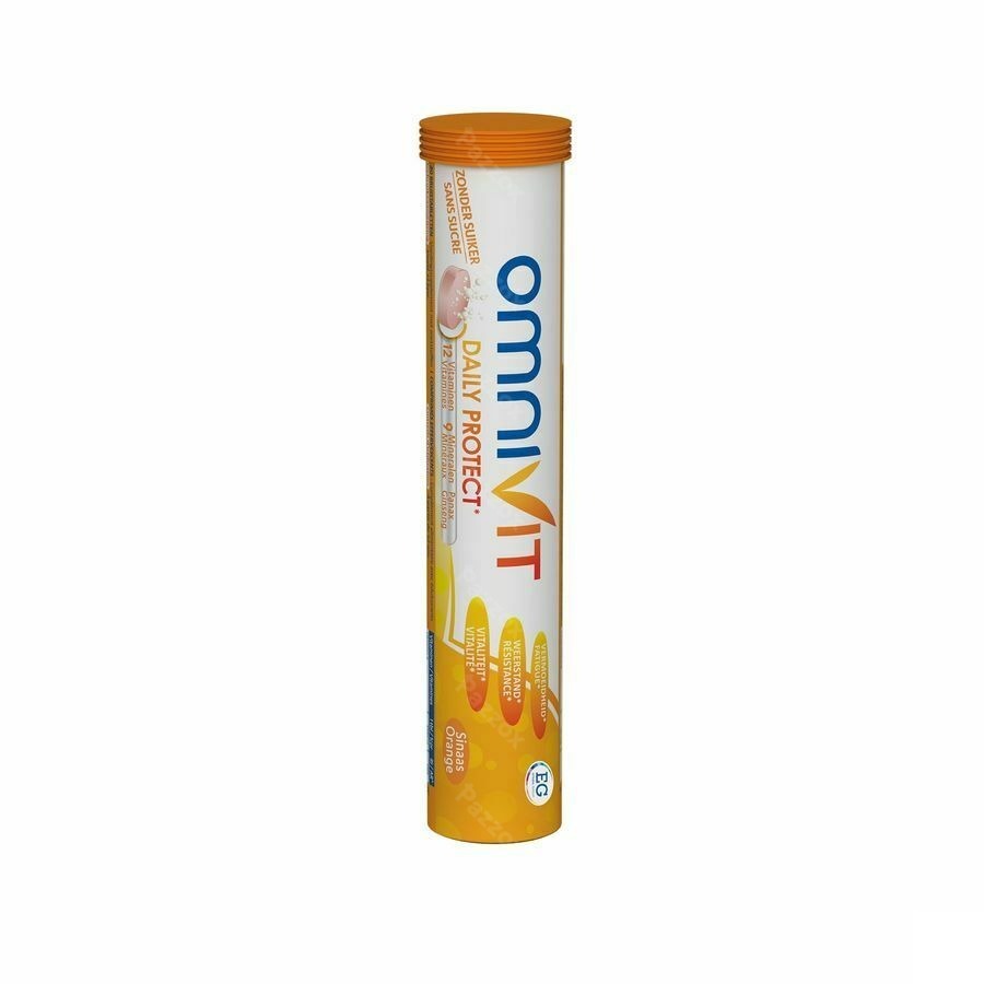 Omnivit Daily Protect Adult 20 Comprimés Effervescent