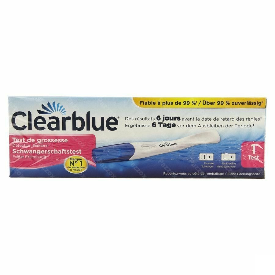 Clearblue Early Vision Stick Test Grossesse 1
