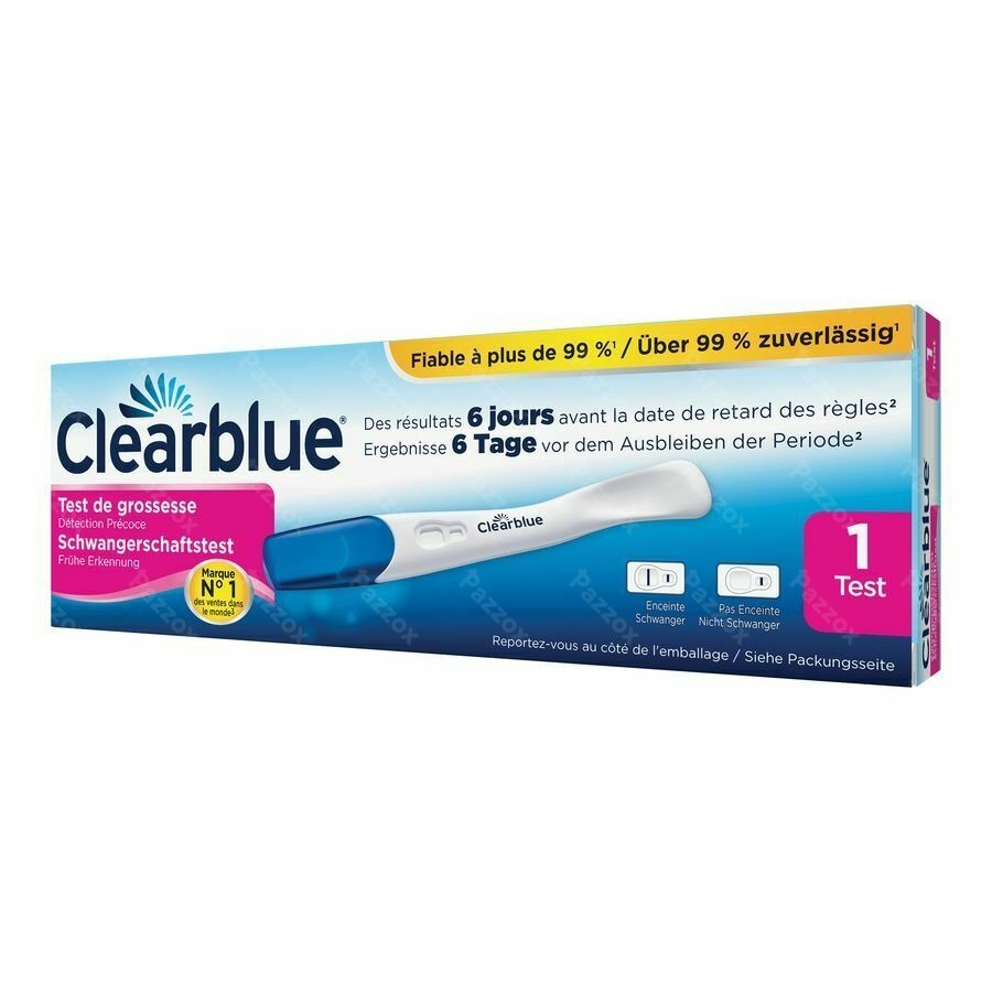 Clearblue Early Vision Stick Test Grossesse 1
