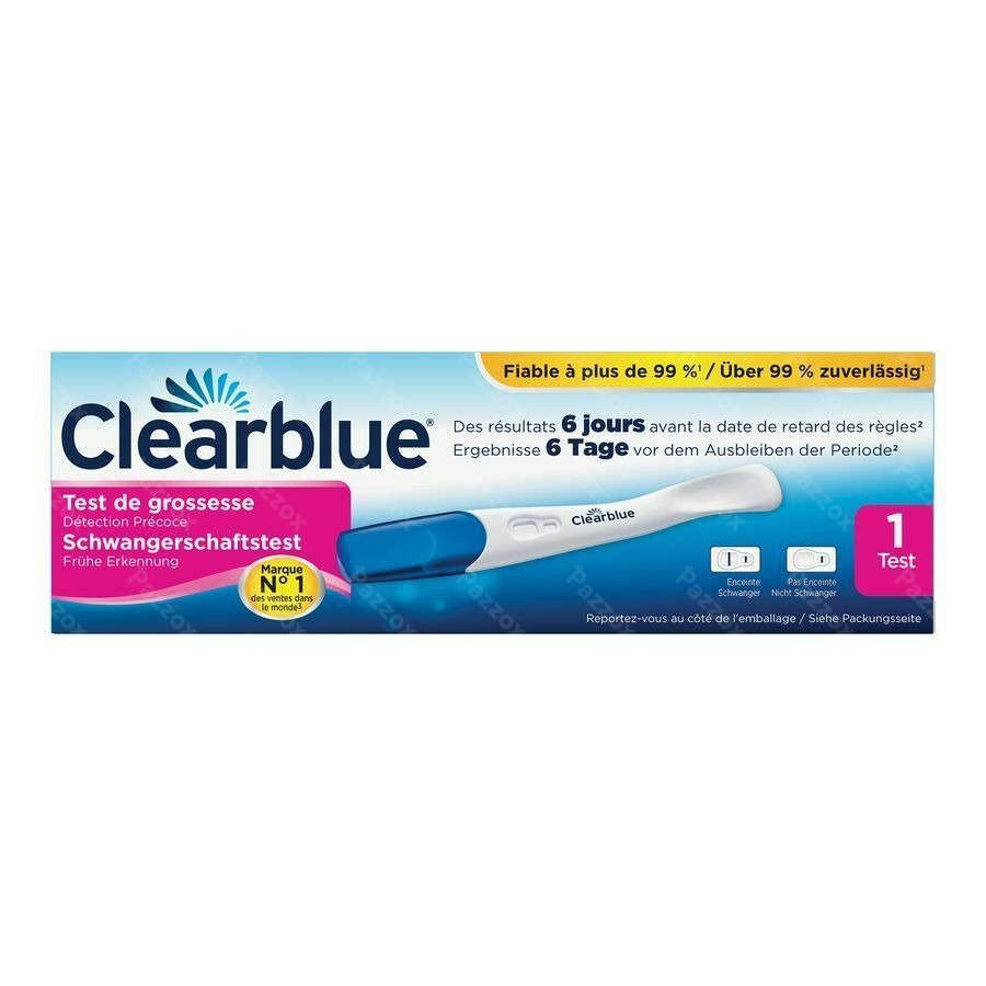 Clearblue Early Vision Stick Test Grossesse 1