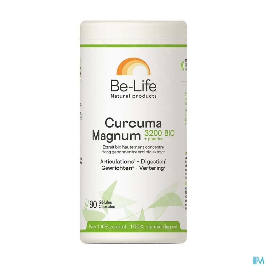Be-Life Curcuma Magnum 3200 Bio 90 Capsules