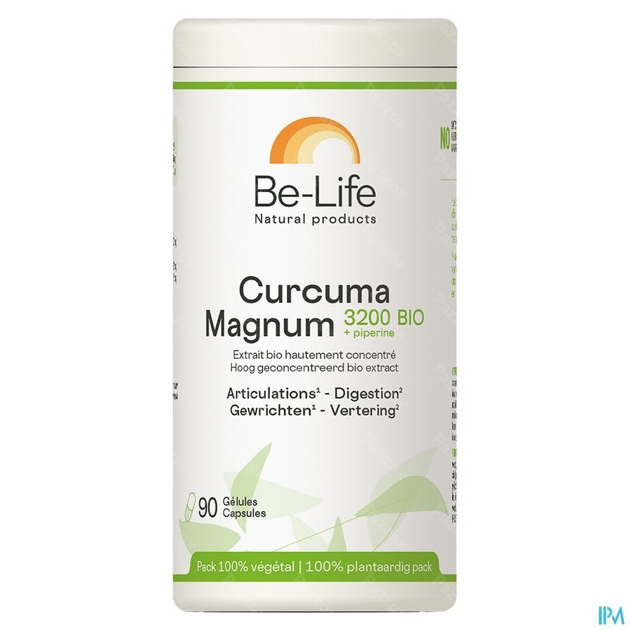 Be-Life Curcuma Magnum 3200 Bio 90 Capsules