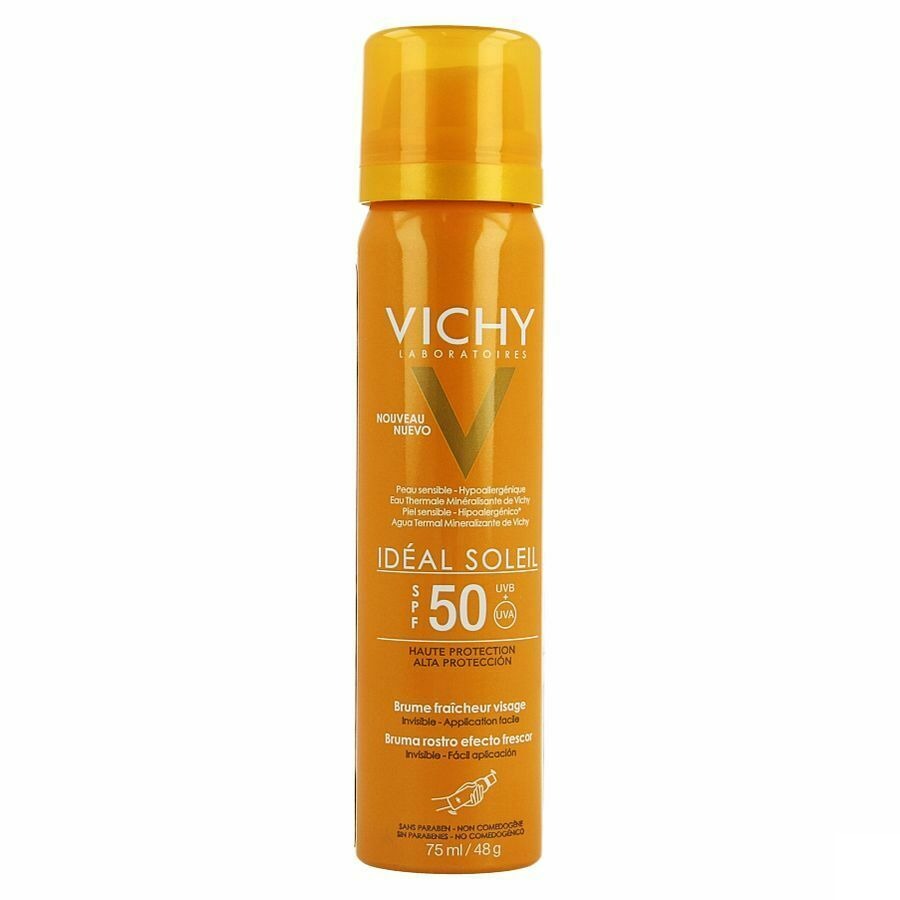 Vichy Ideal Soleil Brume Fraich. Visage Ip50 75ml
