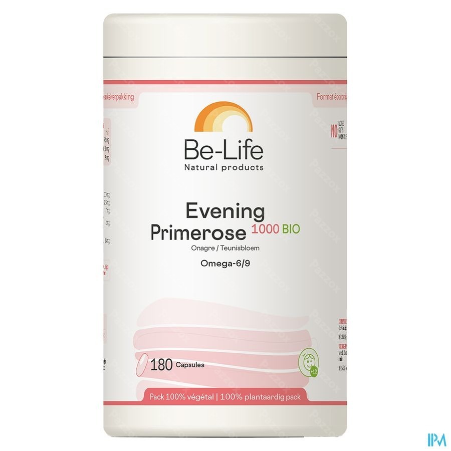Be-Life Evening Primrose 180 Capsules