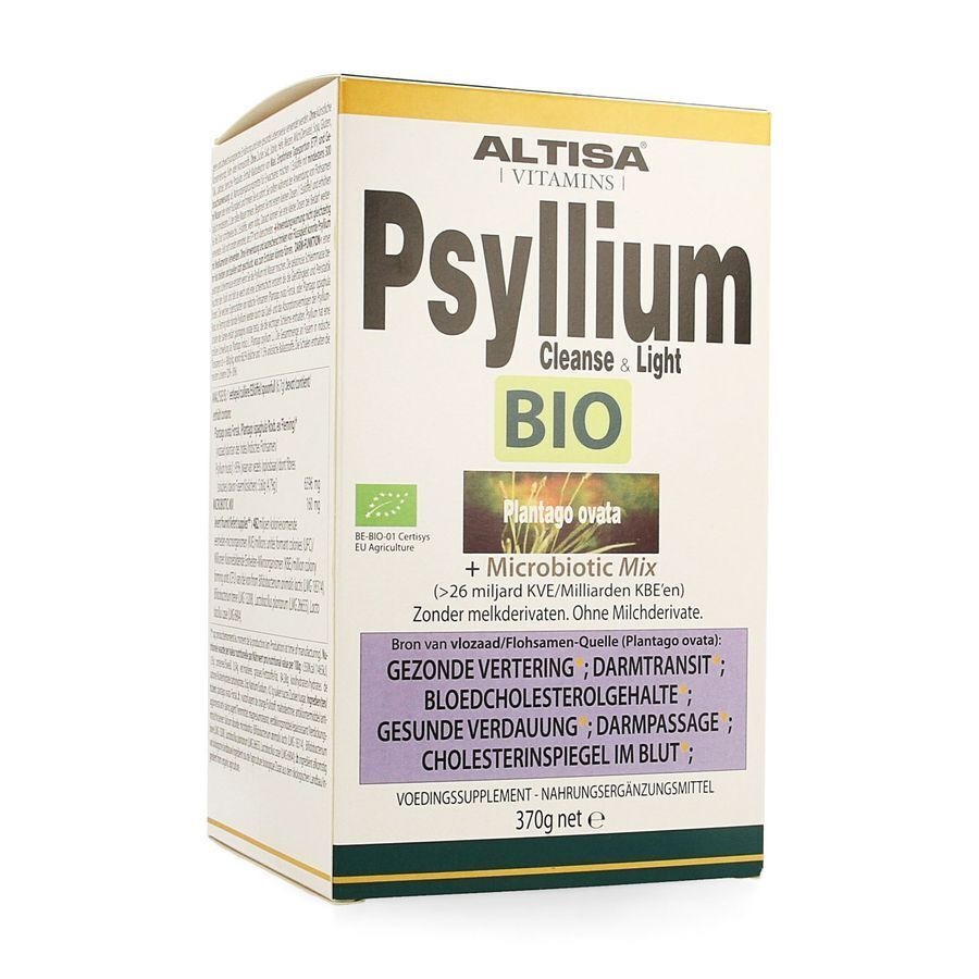 Altisa Cleanse&light Psyllium Probiotica Bio 370g