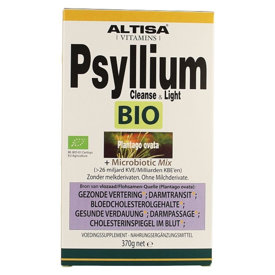 Altisa Cleanse&light Psyllium Probiotica Bio 370g