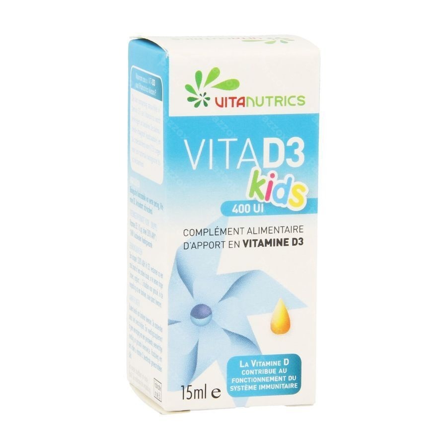 Vitad3 400ui Kids Vitanutrics Gutt 15ml