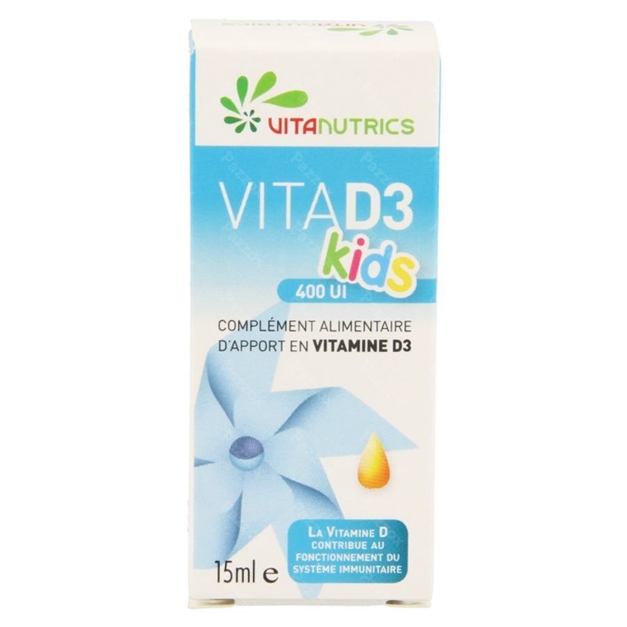 Vitad3 400ui Kids Vitanutrics Gutt 15ml