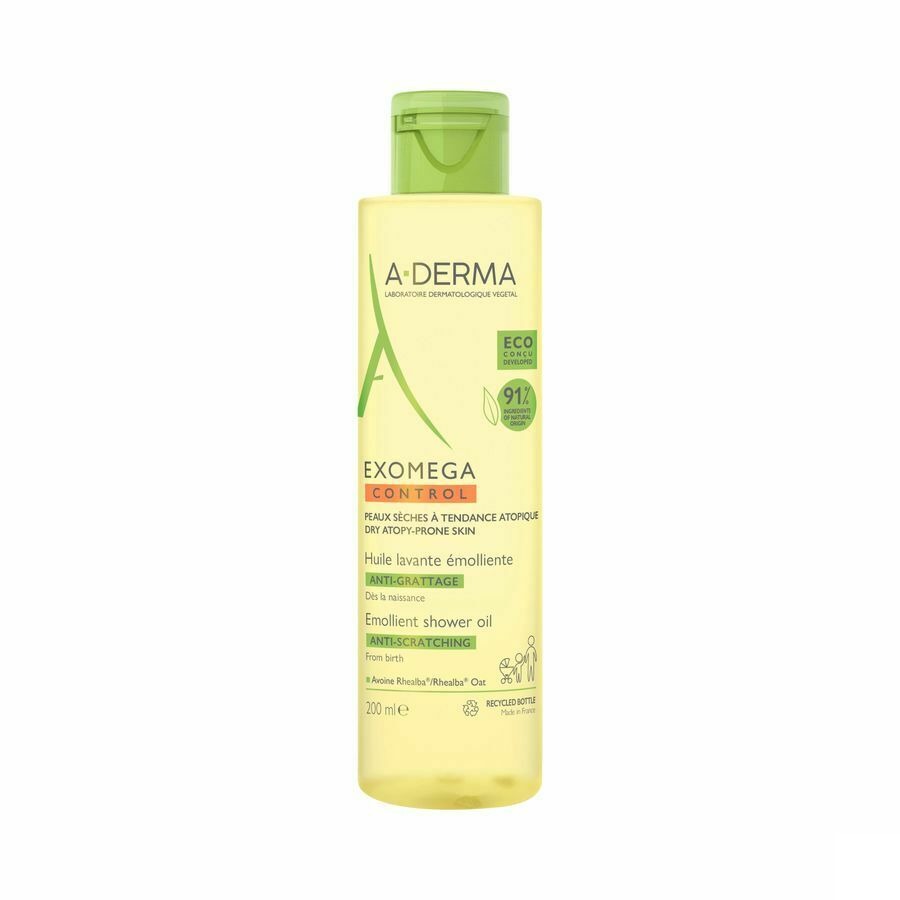 A-Derma Exomega Control Verzachtende Doucheolie 200ml