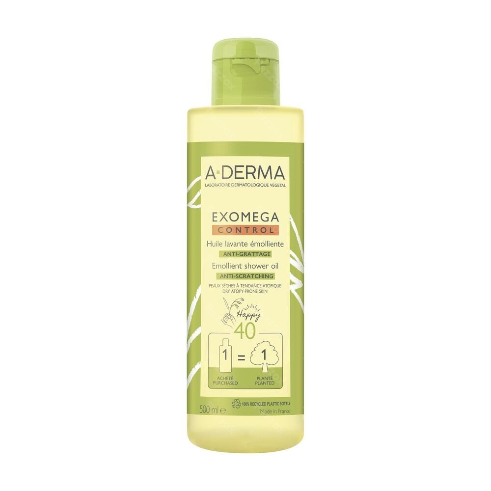 A-Derma Exomega Control Verzachtende Doucheolie 500 ml