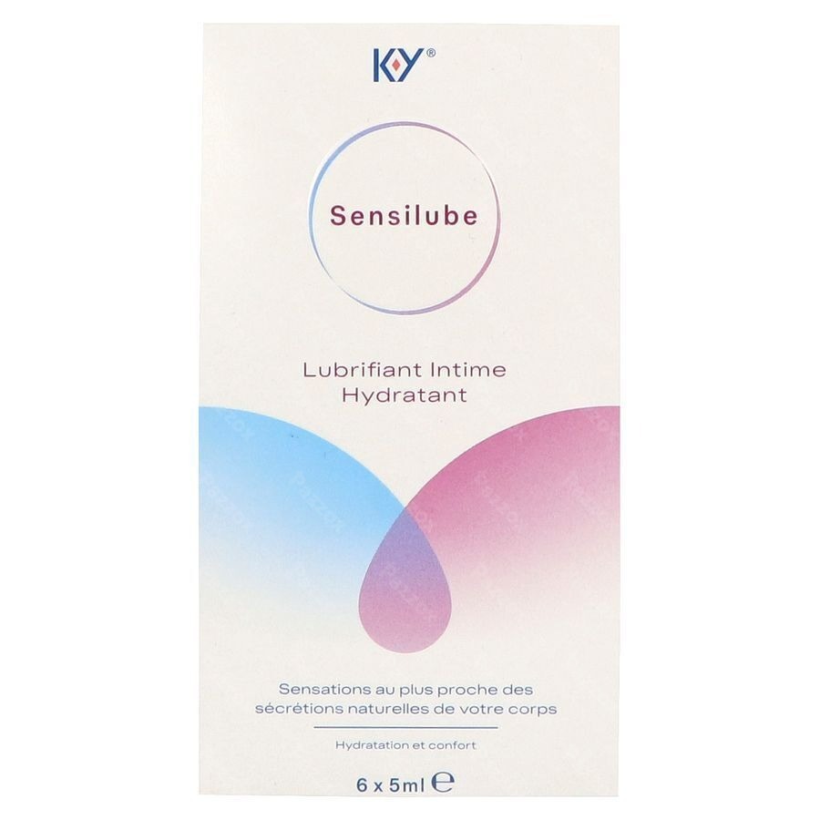 Durex Ky Sensilube Lubrifiant Monodose 6x5ml