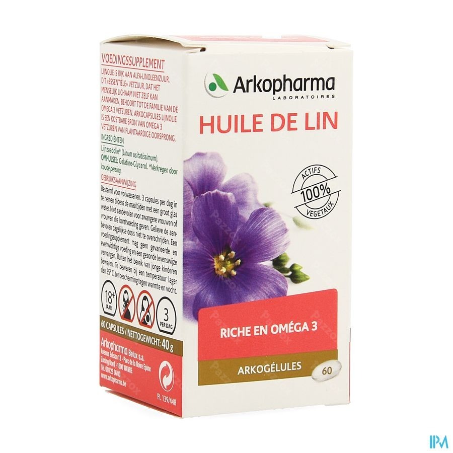 Arkogelules Huile De Lin 60