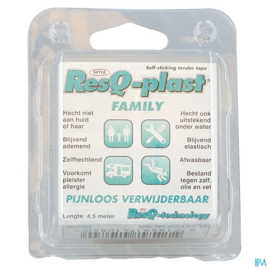 Resq-plast Family 4,5mx50mm Beige 1
