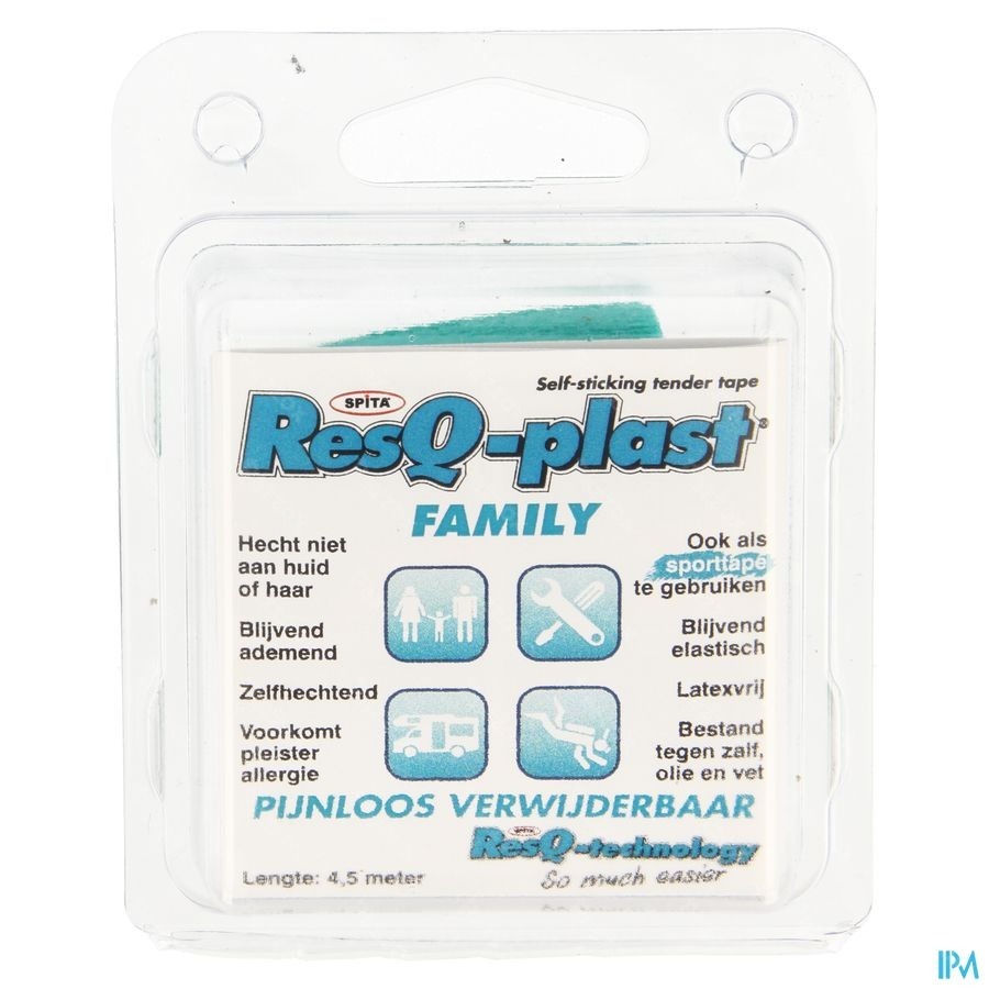 Resq-plast Family 4,5mx50mm Vert 1