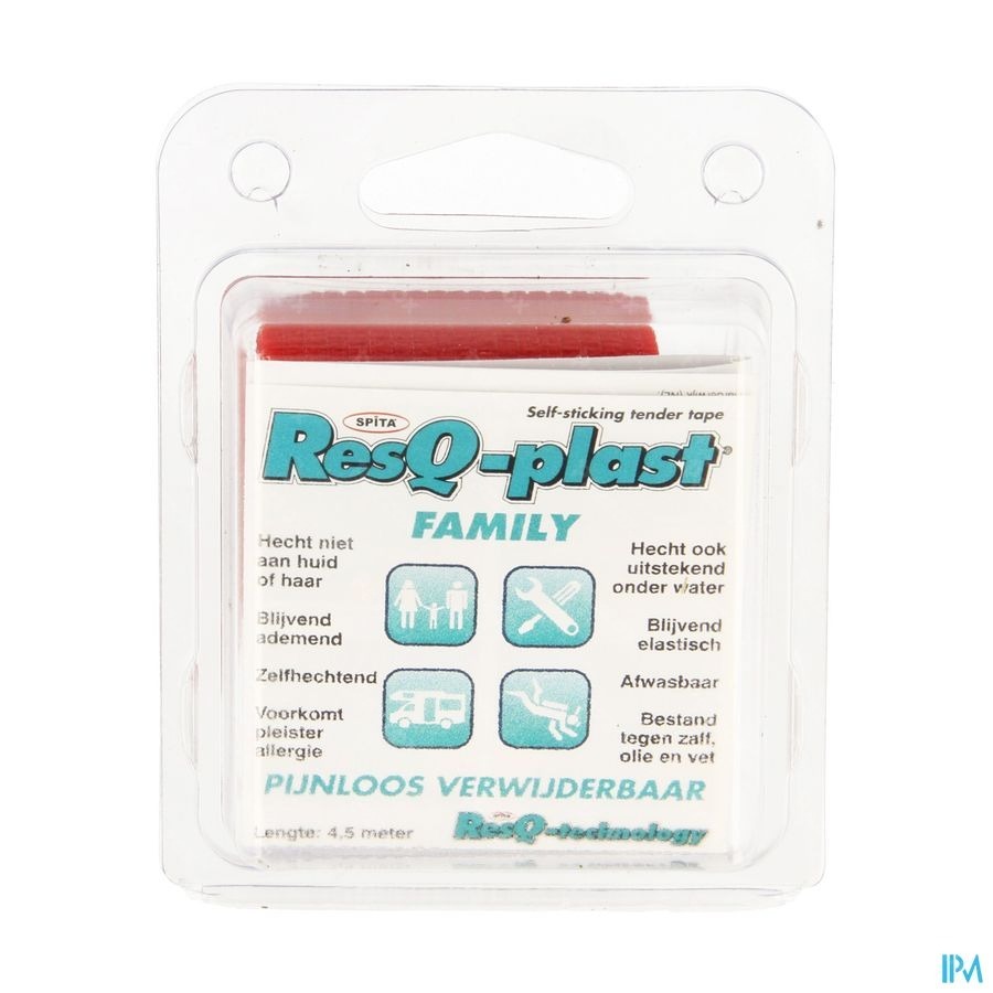 Resq-plast Family 4,5mx50mm Rouge 1
