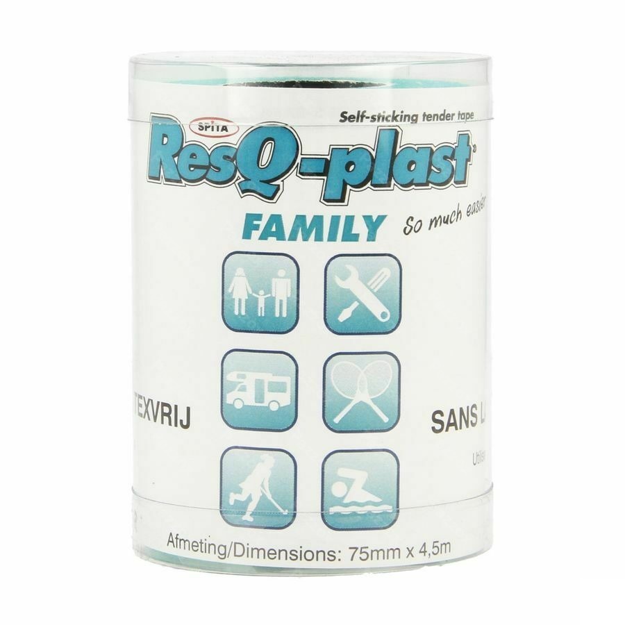 Resq-plast Family 4,5mx75mm Vert 1
