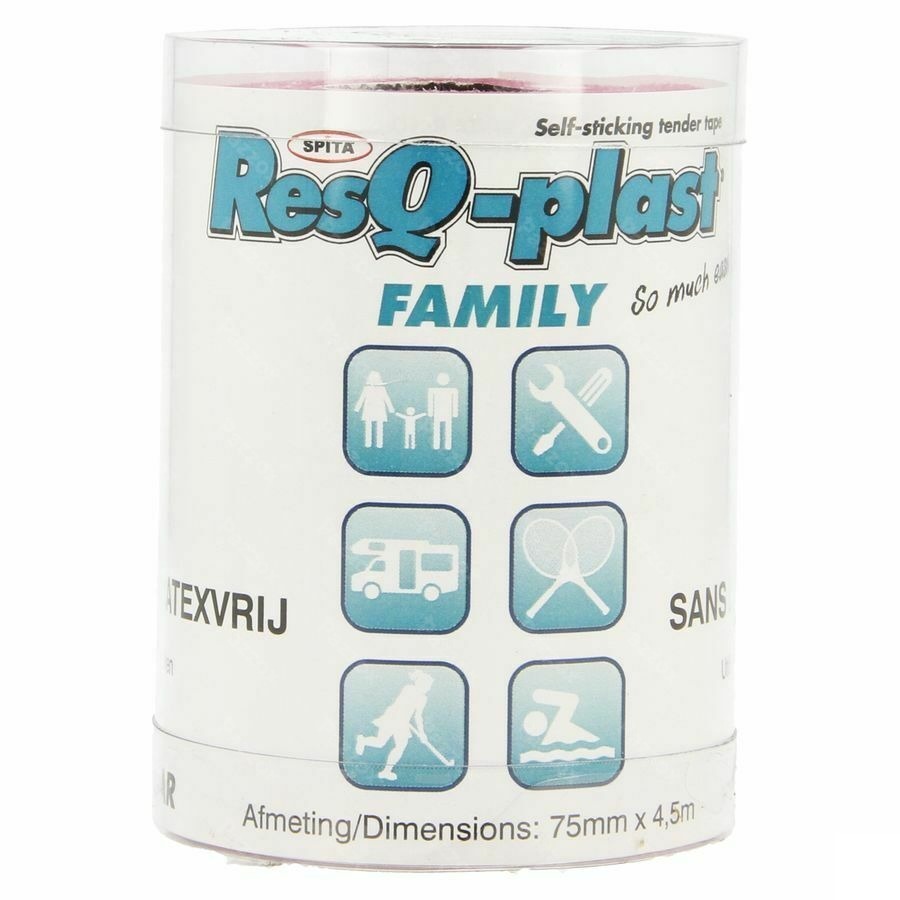 Resq-plast Family 4,5mx75mm Rose 1