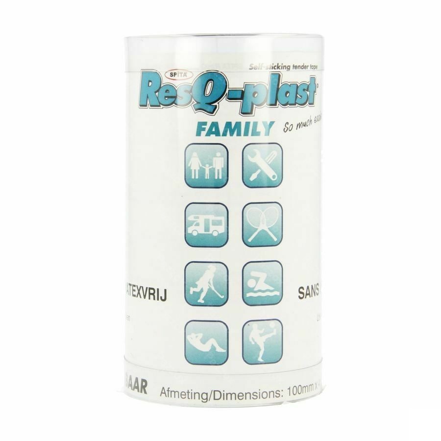 Resq-plast Family 4,5mx100mm Blanc 1