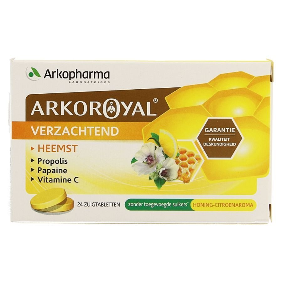 Arkoroyal Propolis Papaine Honing Pastilles 24