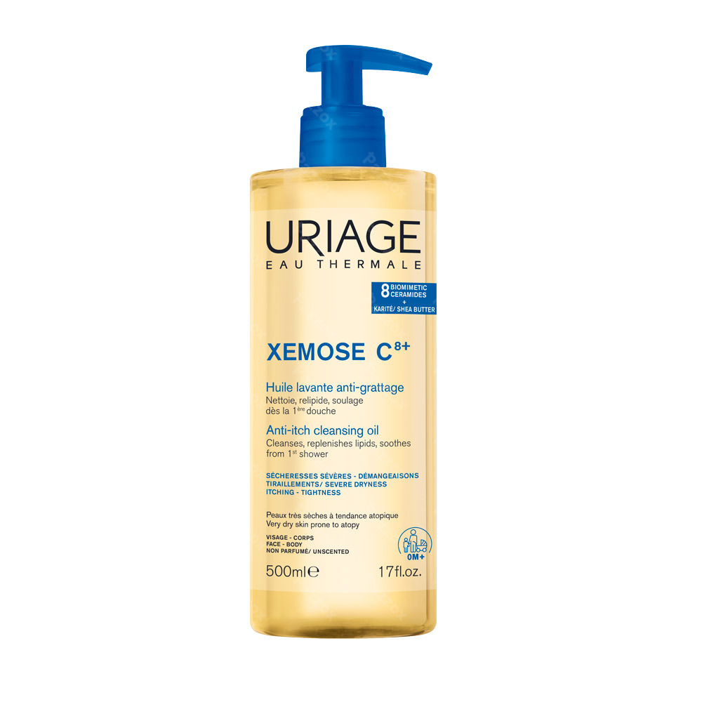 Uriage Xémose Huile Lavante Apaisante 500ml