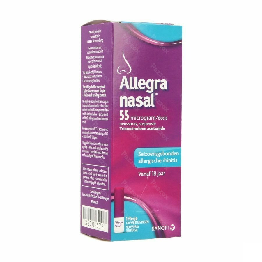 Allegra Nasal Neusspray 120 Verstuivingen