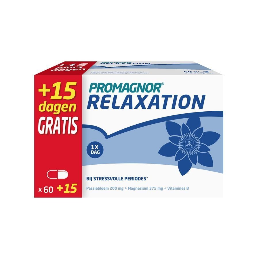 Promagnor Relaxation Caps 60+15 Gratis Promo