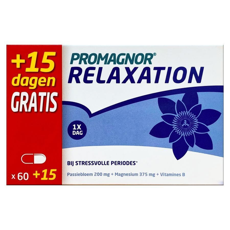 Promagnor Relaxation Caps 60+15 Gratis Promo