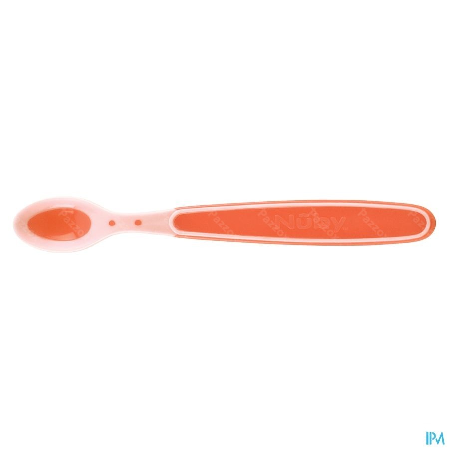 Nûby Zachte en warmtegevoelige lepel - 3stk - 3m+ 