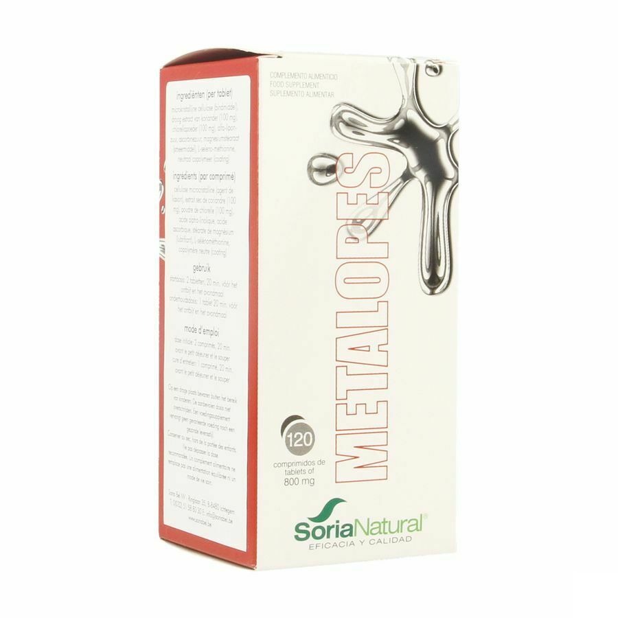 SoriaNatural Metalopes 120 Tabletten