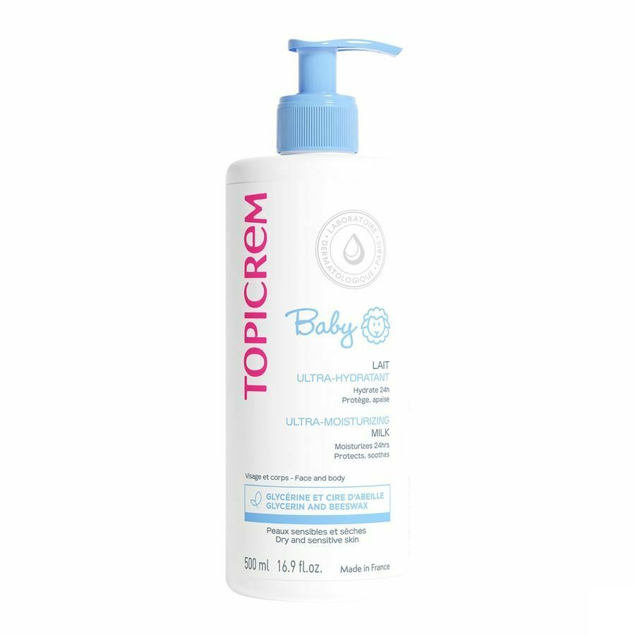 Topicrem Baby Lait Ultra-hydratant 500ml