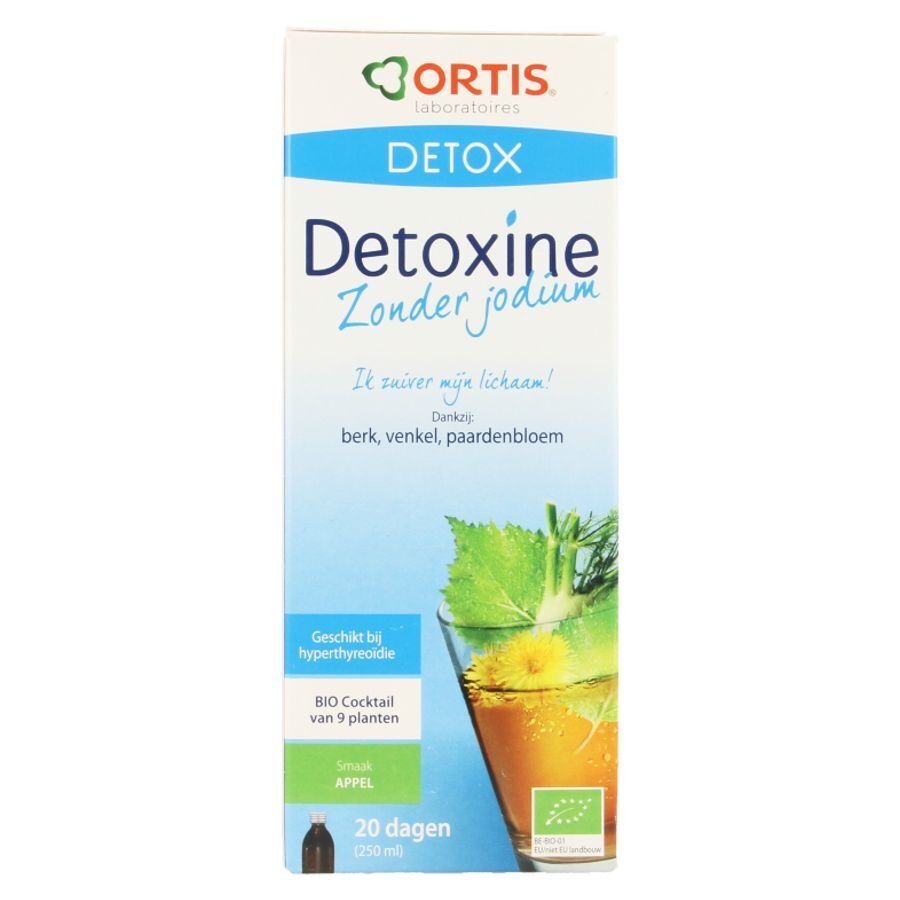 Ortis Detoxine Z/jodium Appel Z/fucus 250ml