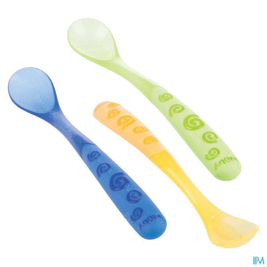 Nûby Lepel met lange handgreep - 3stk - 6m+