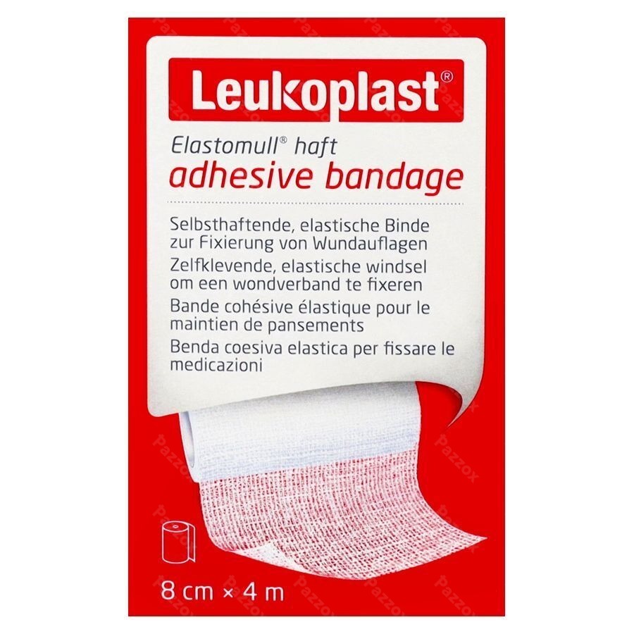Elastomull Haft 8cmx4m 1 Leukoplast