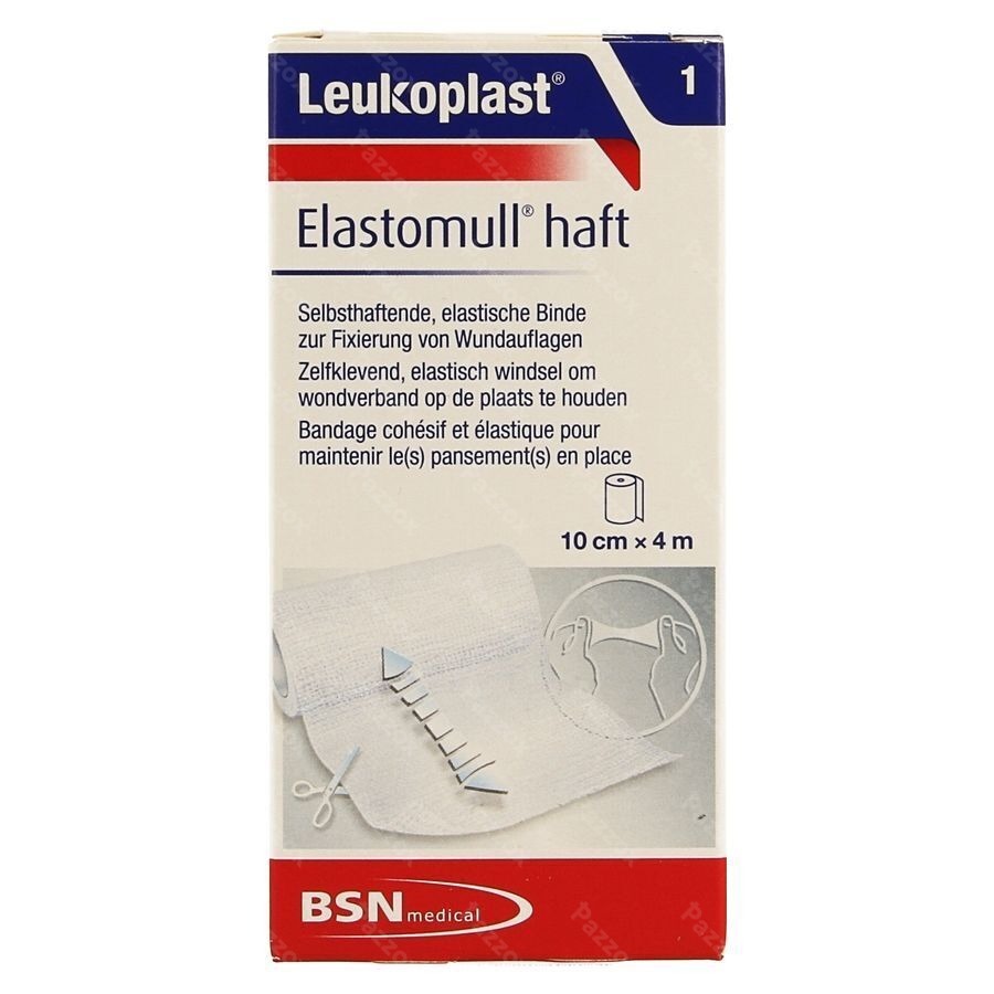 Elastomull Haft 10cmx4m 1 Leukoplast