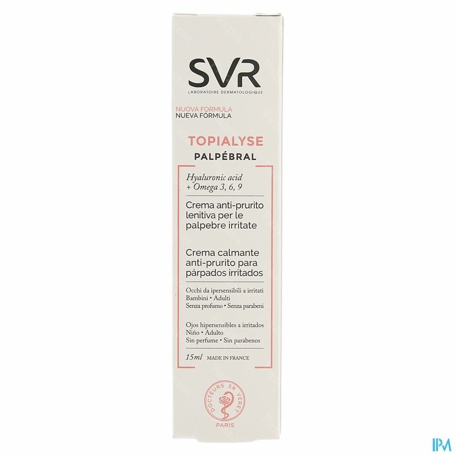 SVR Topialyse Palpebral Crème 15ml