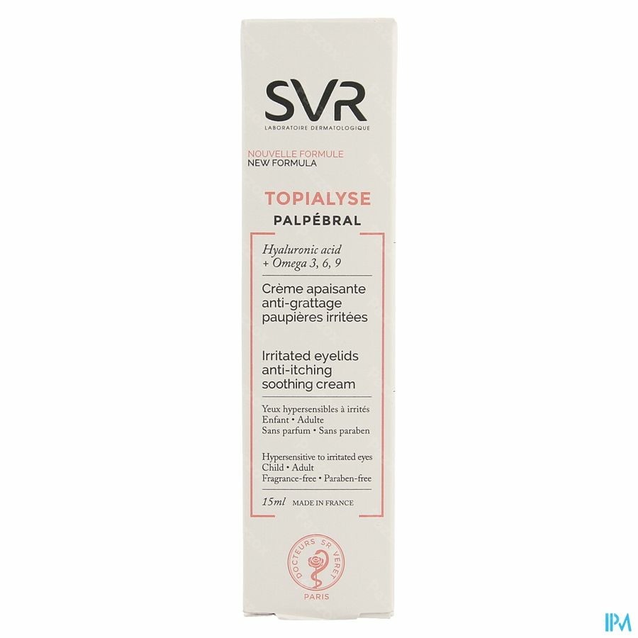 SVR Topialyse Palpebral Crème 15ml