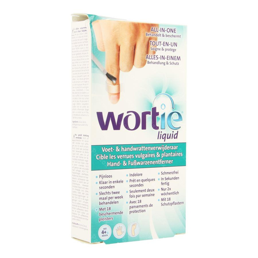 Wortie Liquid Middel Tegen Wratten 5ml