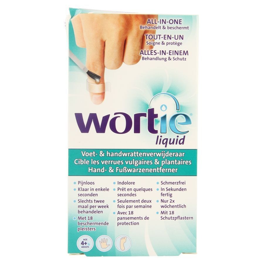 Wortie Liquid Middel Tegen Wratten 5ml