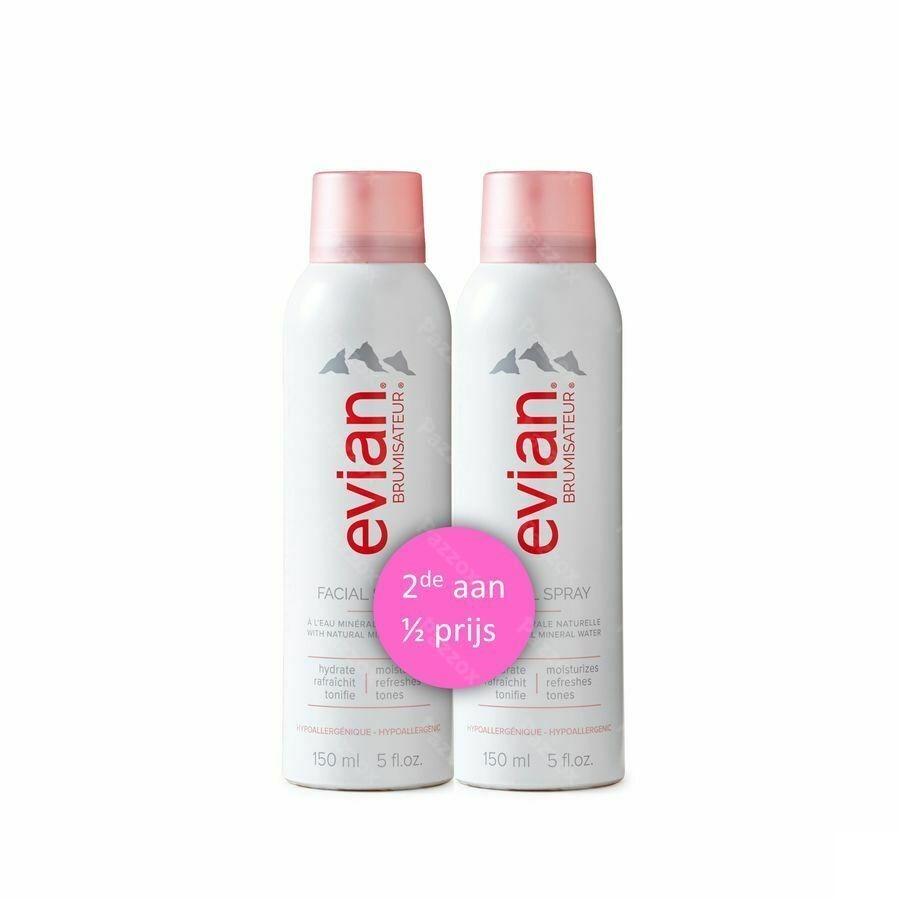 Evian Brumisateur Duo 2x150ml 2e-50%