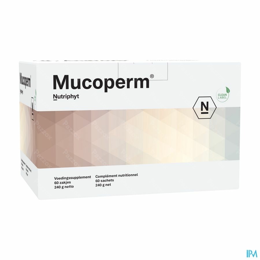 Nutriphyt Mucoperm 60 Sachets 240g