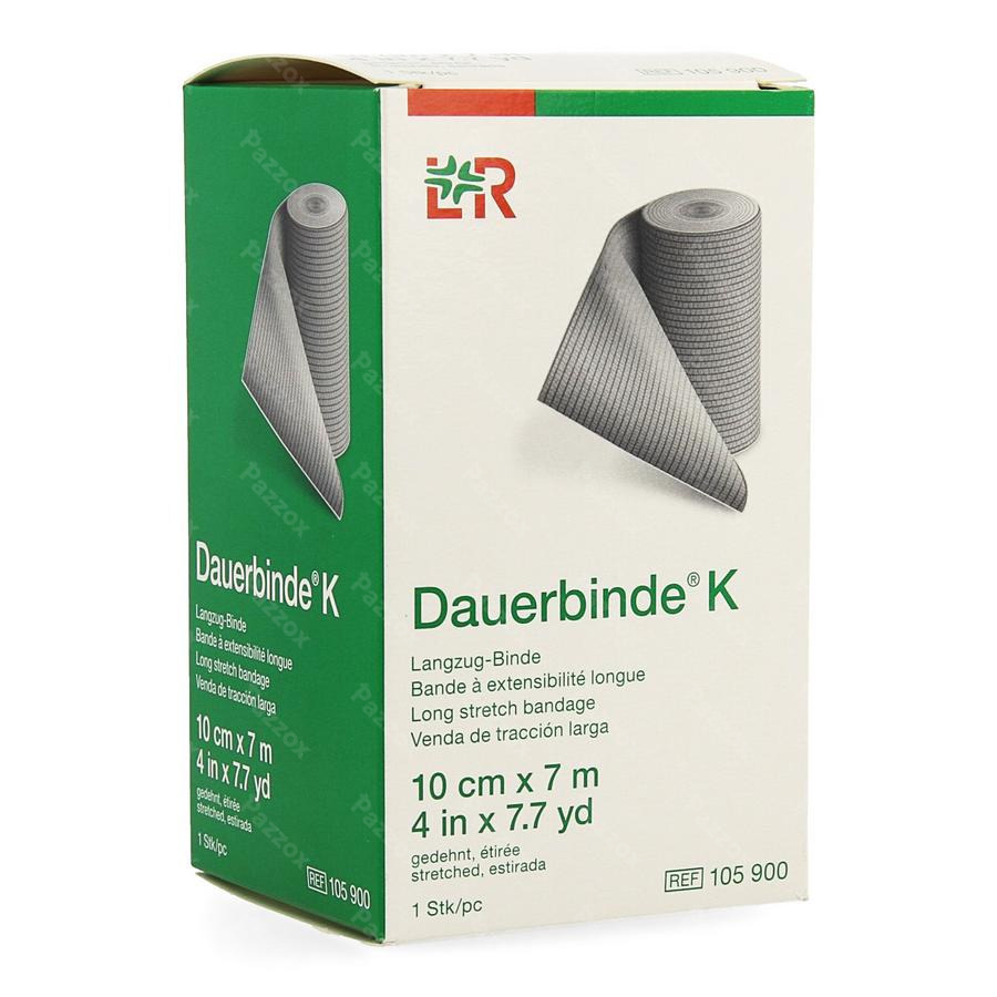 Dauerbinde K 10cm X 7m 1 105900
