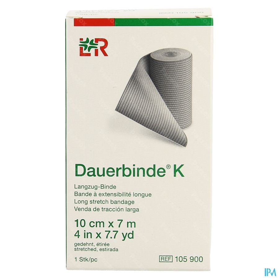 Dauerbinde K 10cm X 7m 1 105900