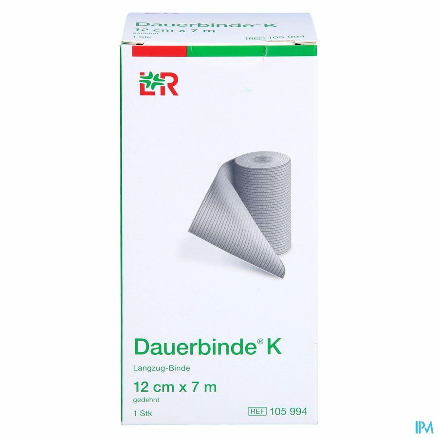 Dauerbinde K 12cm X 7m 1 105906