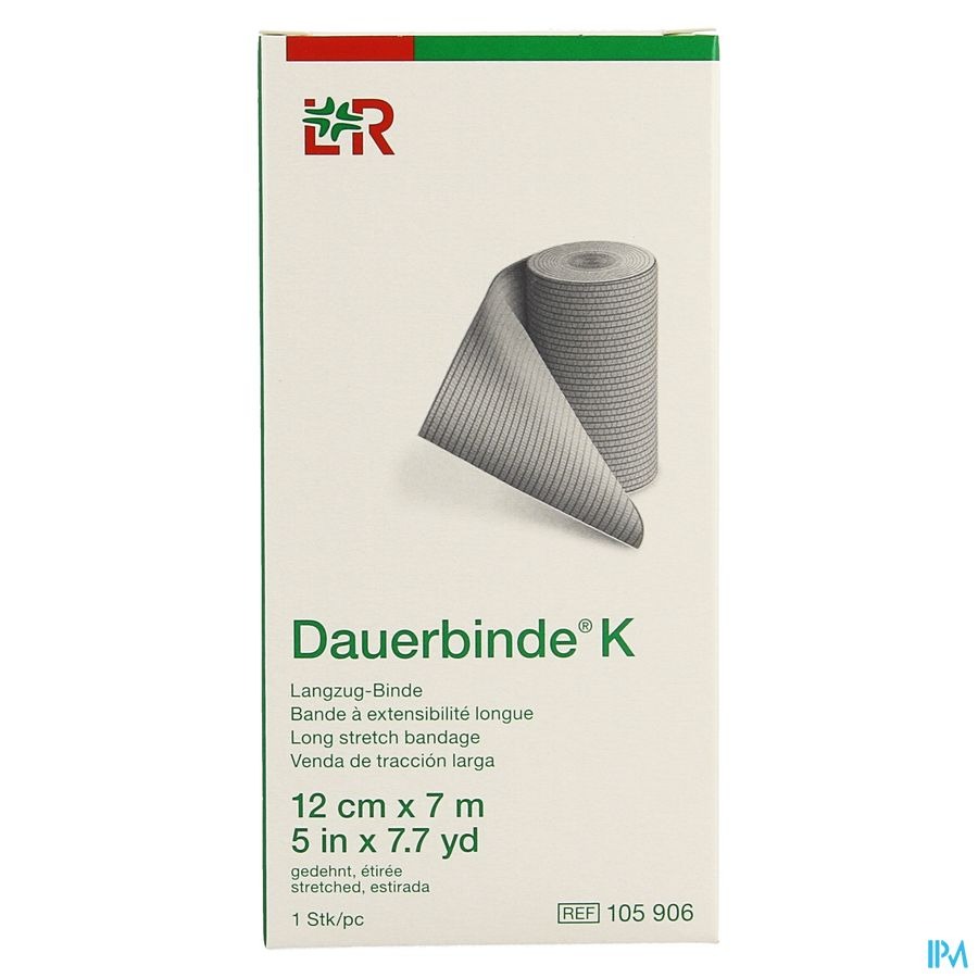 Dauerbinde K 12cm X 7m 1 105906