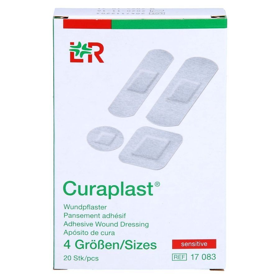 Curaplast Pans Adhesif 4 Tailles 20 400436