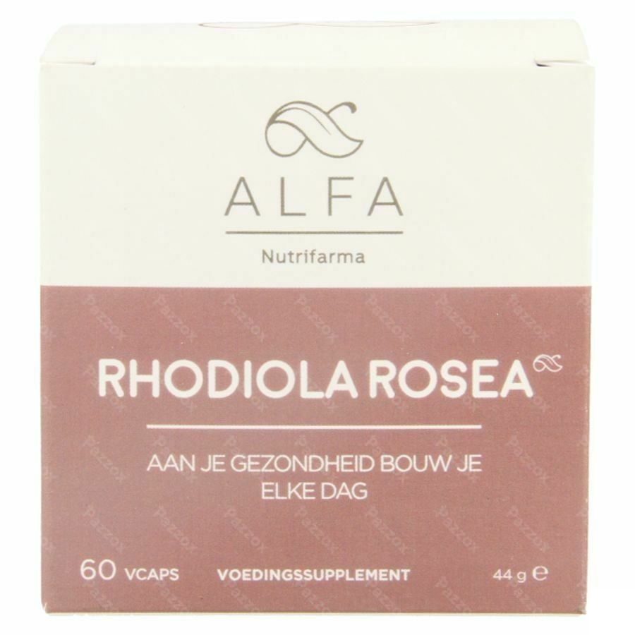 Alfa Rhodiola Rosea 500mg V-caps 60