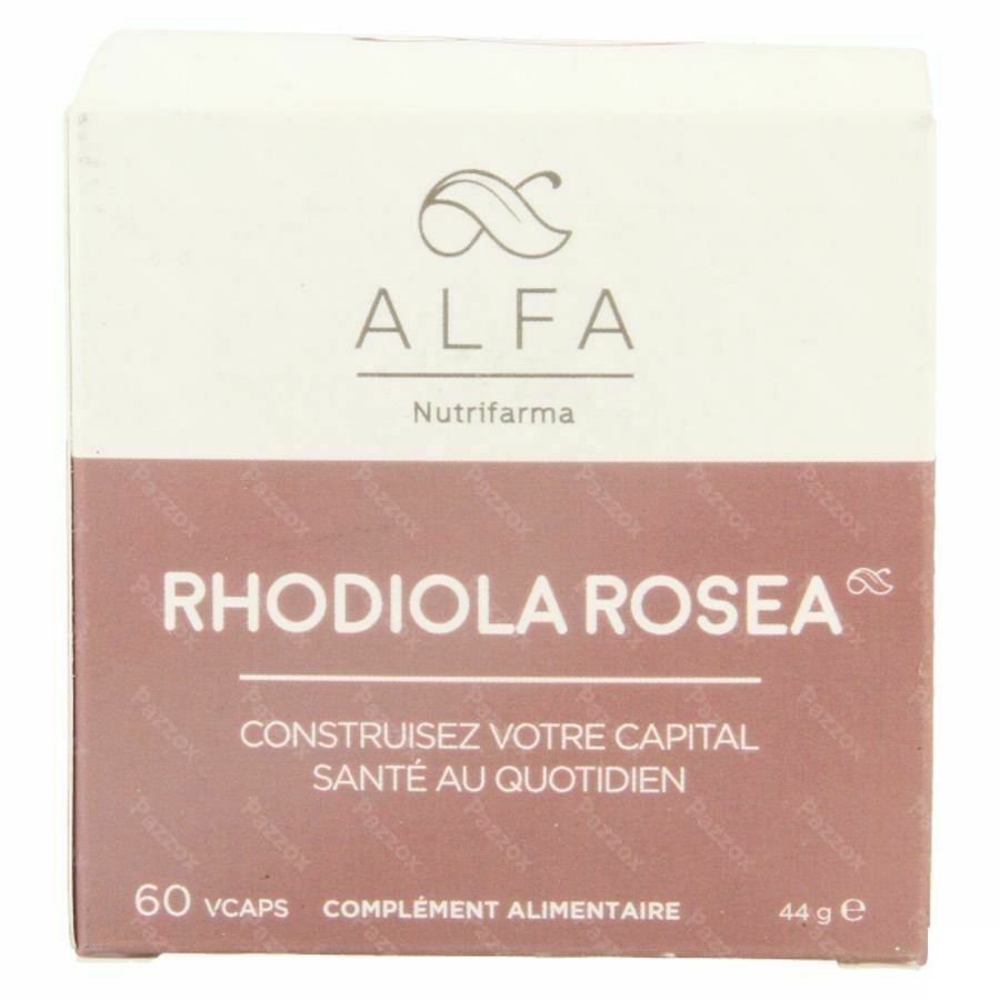 Alfa Rhodiola Rosea 500mg V-caps 60