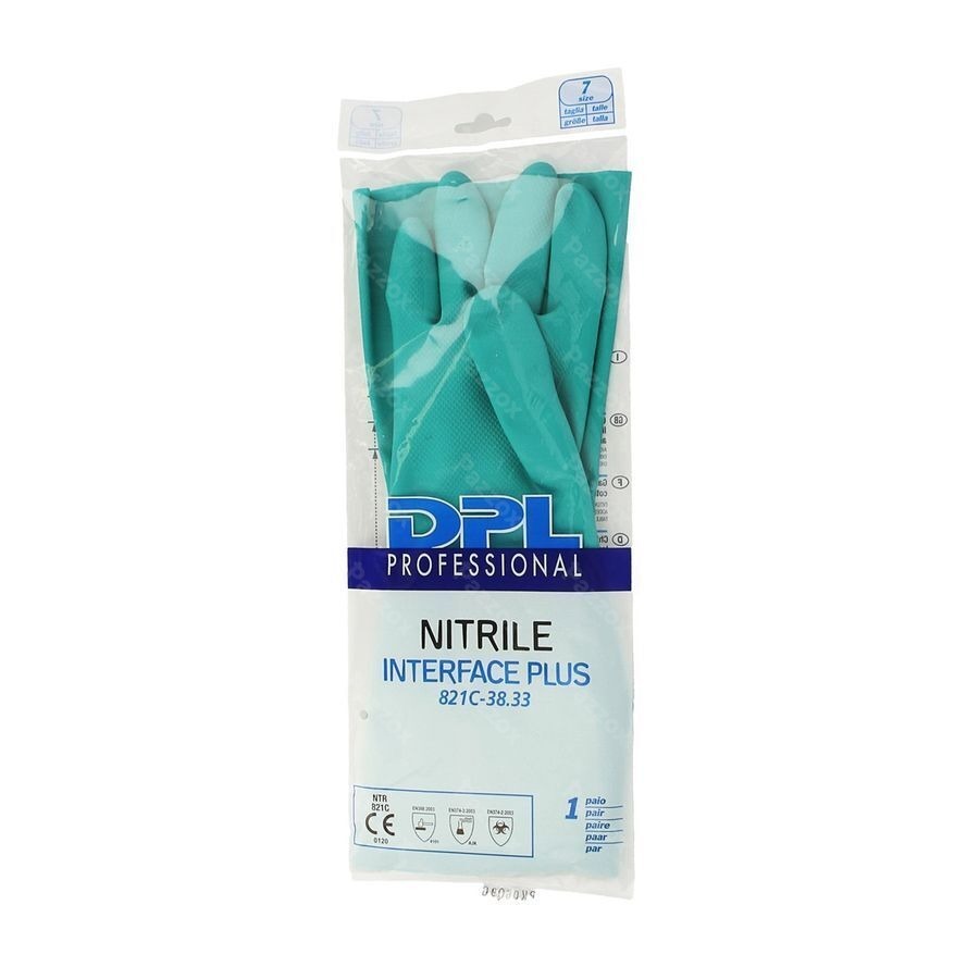 Nitrile Interface Plus Gants M 1paire